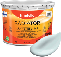 Краска Finntella Radiator Kylma / F-19-1-3-FL007 (2.7л, холодный голубой) - 
