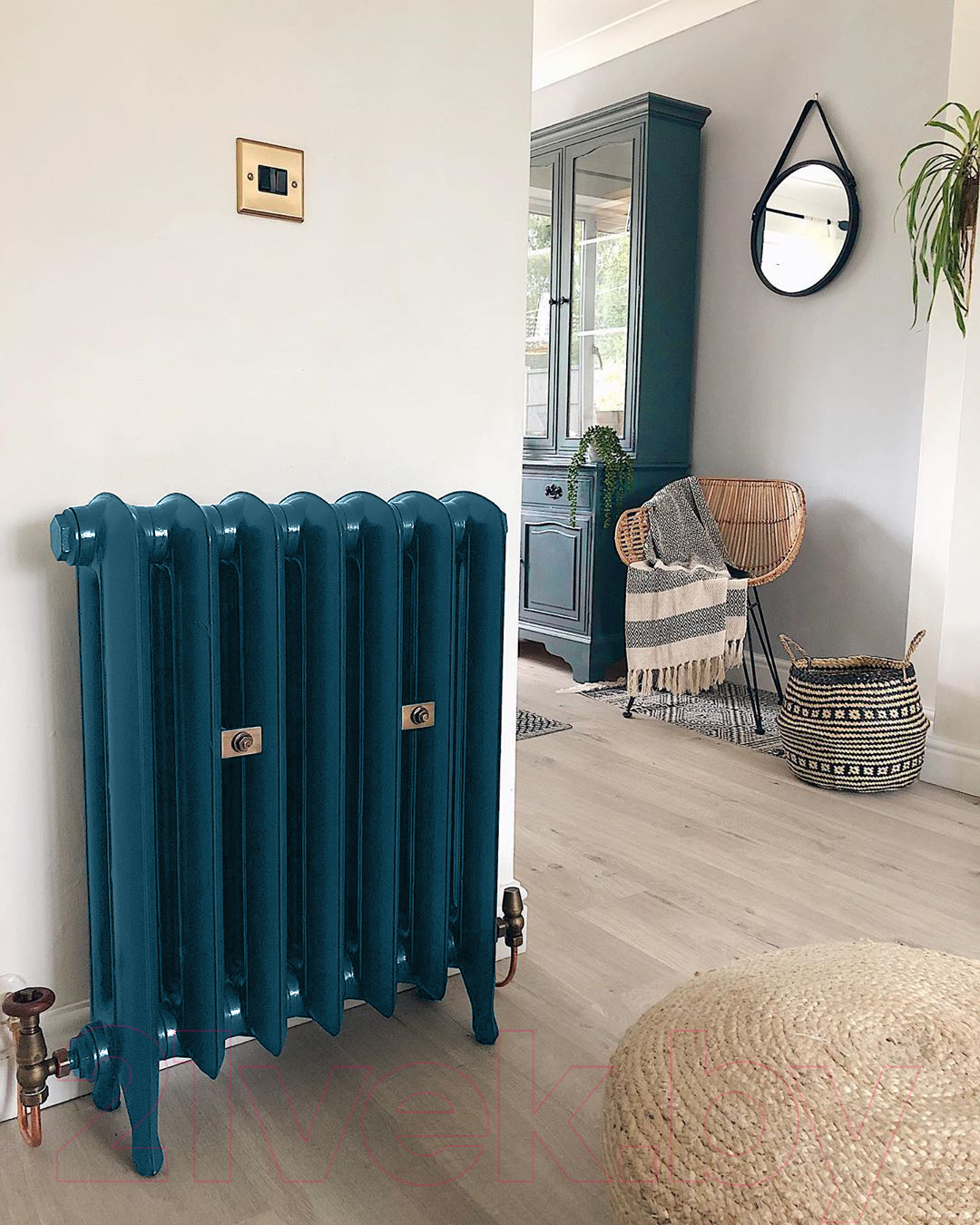 Краска Finntella Radiator Myrsky / F-19-1-3-FL011 (2.7л, бирюзовый)