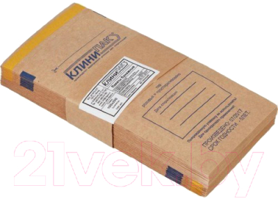Набор крафт-пакетов для стерилизации Клинипак 75x150  (100шт)