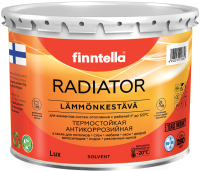 Краска Finntella Radiator Oliivi / F-19-1-3-FL021 (2.7л, темно-зеленый) - 