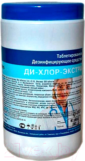 Дезинфицирующее средство Дезснаб Ди-Хлор-Экстра (300табл/1кг)