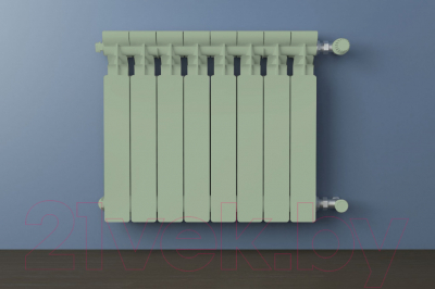 Краска Finntella Radiator Pastellivihrea / F-19-1-3-FL042 (2.7л, светло-зеленый хаки)