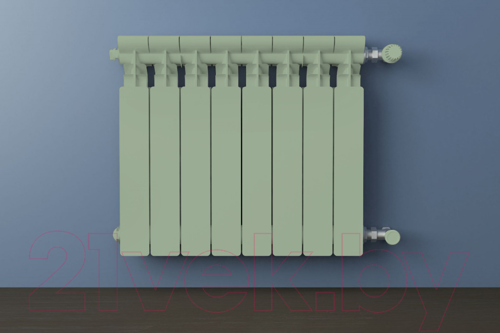 Краска Finntella Radiator Pastellivihrea / F-19-1-3-FL042 (2.7л, светло-зеленый хаки)