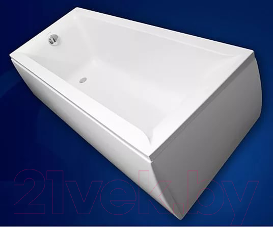 Ванна акриловая VagnerPlast Veronela 170x75 / VPBA170VEA2X-04 (с каркасом) — фото 2