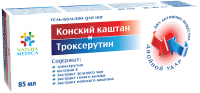 

Гель для ног, Конский каштан и Троксерутин