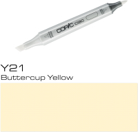 Маркер перманентный Copic Ciao Y-21 / 2207557 (желтый лютик) - 