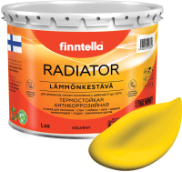 Краска Finntella Radiator Keltainen / F-19-1-3-FL129 (2.7л, желтый) - 