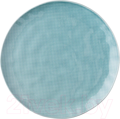 Тарелка столовая обеденная Bronco Concept / 409-110 (голубой)