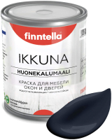 Краска Finntella Ikkuna Nevy / F-34-1-1-FL001 (900мл, темно-синий, матовый) - 