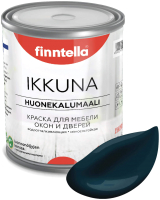Краска Finntella Ikkuna Ukonilma / F-34-1-1-FL008 (900мл, темно-сине-зеленый, матовый) - 
