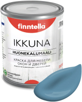 Краска Finntella Ikkuna Terassininen / F-34-1-1-FL013 (900мл, пастельно-синий, матовый) - 