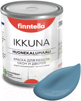 Краска Finntella Ikkuna Terassininen / F-34-1-1-FL013