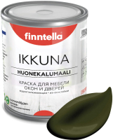 Краска Finntella Ikkuna Kombu / F-34-1-1-FL020 (900мл, буро-зеленый, матовый) - 
