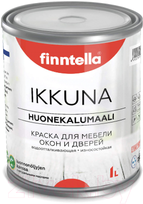 Краска Finntella Ikkuna Suojaa / F-34-1-1-FL024 (900мл, серо-зеленый, матовый)
