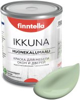 Краска Finntella Ikkuna Omena / F-34-1-1-FL027 (900мл, светло-зеленый, матовый) - 