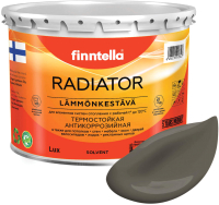 Краска Finntella Radiator Taupe / F-19-1-3-FL079 (2.7л, серо-коричневый) - 