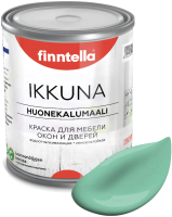 Краска Finntella Ikkuna Viilea / F-34-1-1-FL037 (900мл, светло-бирюзовый, матовый) - 