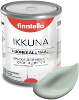 Краска Finntella Ikkuna Meditaatio / F-34-1-1-FL043 (900мл, серо-зеленый, матовый) - 