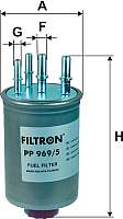 

Топливный фильтр Filtron, PP969/5