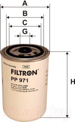 Топливный фильтр Filtron PP971