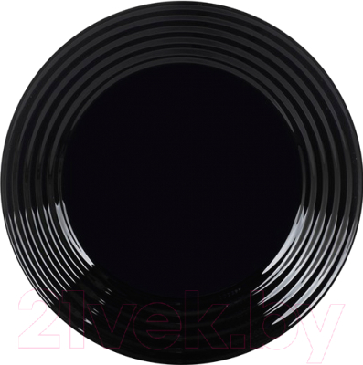 Тарелка столовая обеденная Luminarc Harena Black L7611