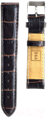 Ремешок для часов D&A РК-18-05-01-1-2 П Kroko  (коричневый)
