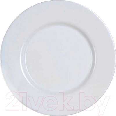 Тарелка столовая обеденная Luminarc White Essence J2990