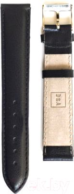 Ремешок для часов D&A РК-20-05-02Д (черный)