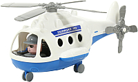 Вертолет игрушечный Полесье Альфа / 72405 (в сеточке) - 
