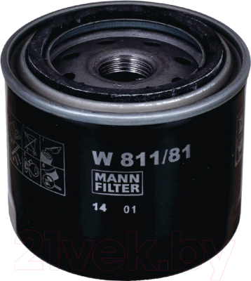 Масляный фильтр Mann-Filter W811/81