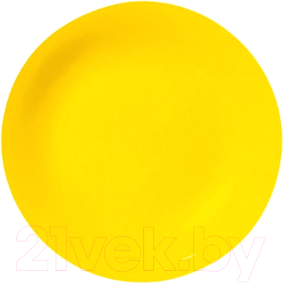 Тарелка столовая обеденная Luminarc Arty Yellow N2492