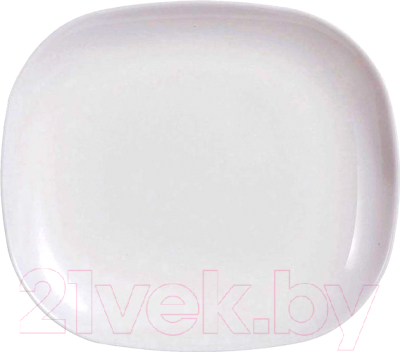 Тарелка столовая обеденная Luminarc Sweet Line White J0561