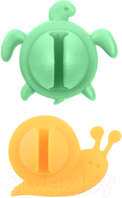 Изображение товара Набор держателей для зубной щетки Мультидом DA34-77 (2шт)