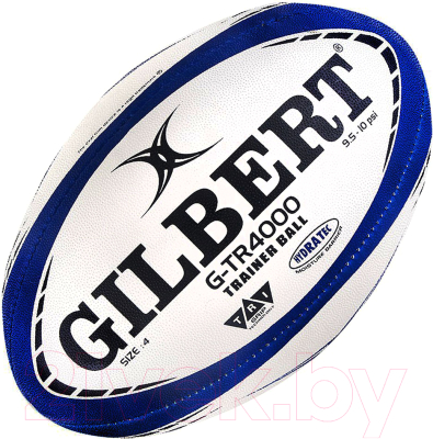 Мяч для регби Gilbert G-TR4000 / 42098104 (размер 4, белый/темно-синий)