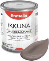 Краска Finntella Ikkuna Maitosuklaa / F-34-1-1-FL074 (900мл, коричневый, матовый) - 