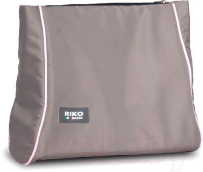 Детская универсальная коляска Riko Alfa Ecco 2 в 1 (09/серый/розовый)