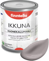 Краска Finntella Ikkuna Violetti Usva / F-34-1-1-FL106 (900мл, серо-лиловый, матовый) - 
