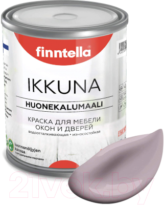 Краска Finntella Ikkuna Metta / F-34-1-1-FL107 (900мл, серо-лиловый, матовый)