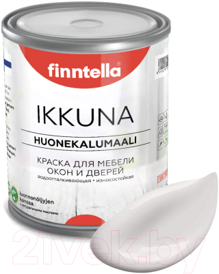Краска Finntella Ikkuna Hoyrya / F-34-1-1-FL111 (900мл, бледно-лиловый, матовый)