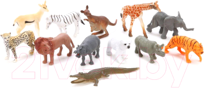 Набор фигурок игровых Наша игрушка Jungle Animal / 2A012