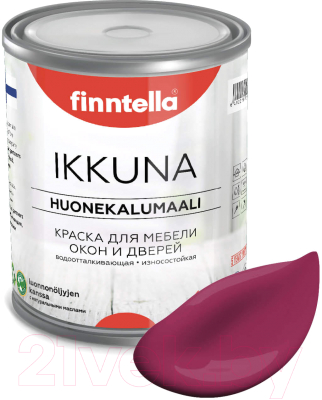 Краска Finntella Ikkuna Kirsikka / F-34-1-1-FL126 (900мл, светлая вишня, матовый)