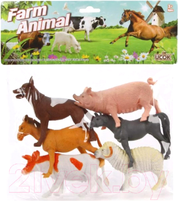 Набор фигурок игровых Наша игрушка Farm Animal / A163