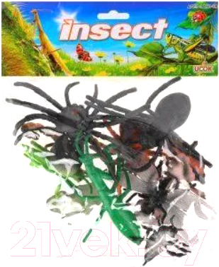 Набор фигурок игровых Наша игрушка Набор насекомых / 2C282