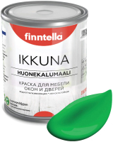 Краска Finntella Ikkuna Niitty / F-34-1-1-FL131 (900мл, луговой зеленый, матовый) - 