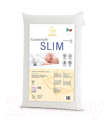 Подушка для малышей Italbaby Slim 020.3000 (белый)