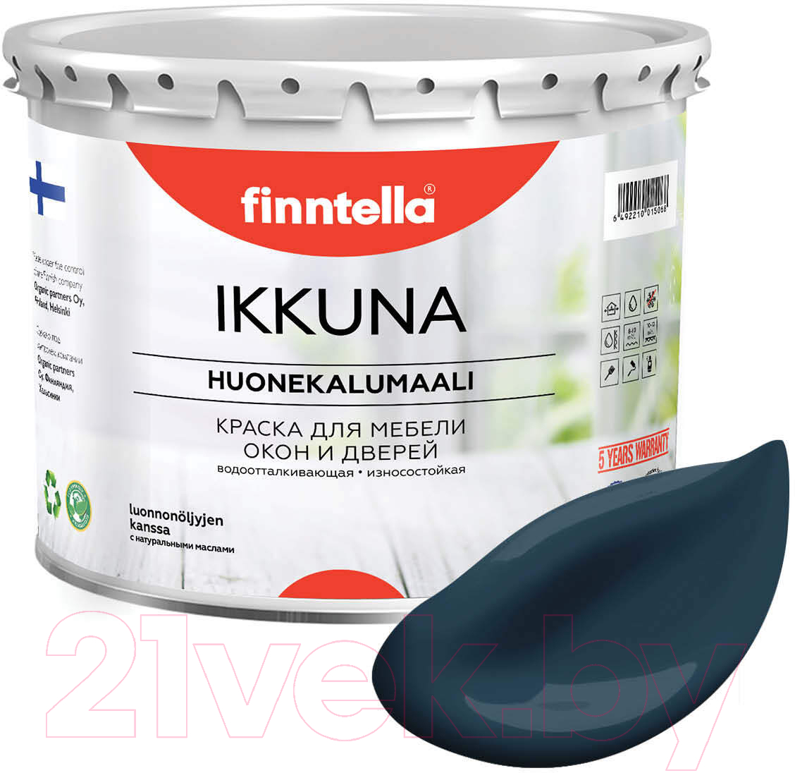 Краска Finntella Ikkuna Yo / F-34-1-3-FL009