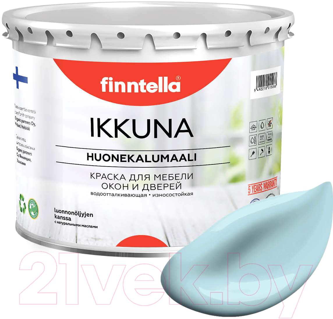 Краска Finntella Ikkuna Jaata / F-34-1-3-FL018