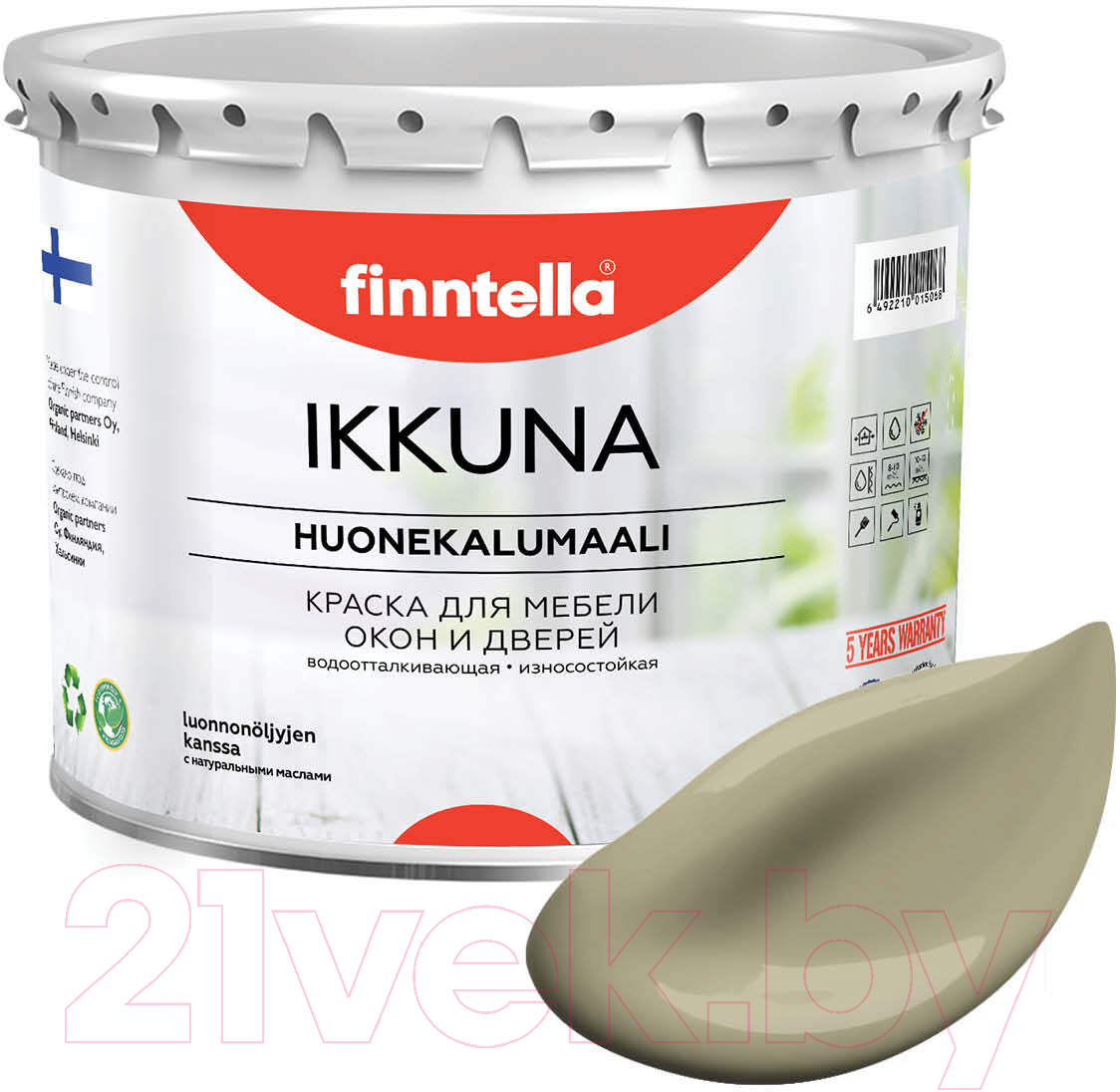 Краска Finntella Ikkuna Wai / F-34-1-3-FL023