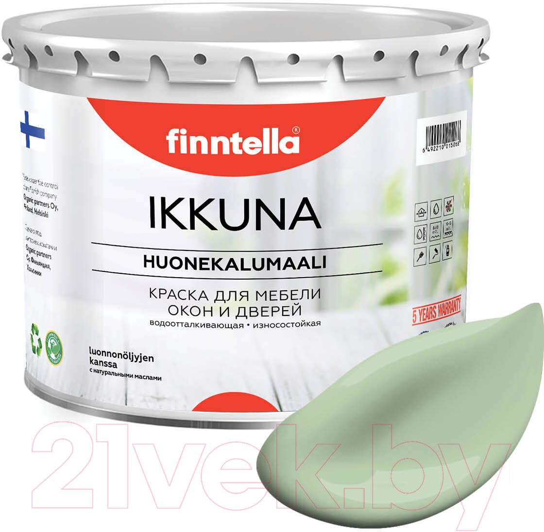 Краска Finntella Ikkuna Omena / F-34-1-3-FL027