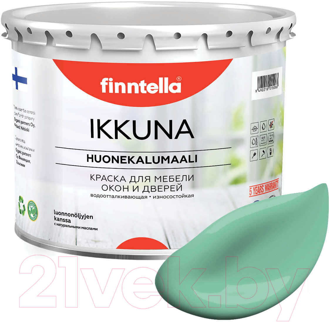 Краска Finntella Ikkuna Viilea / F-34-1-3-FL037